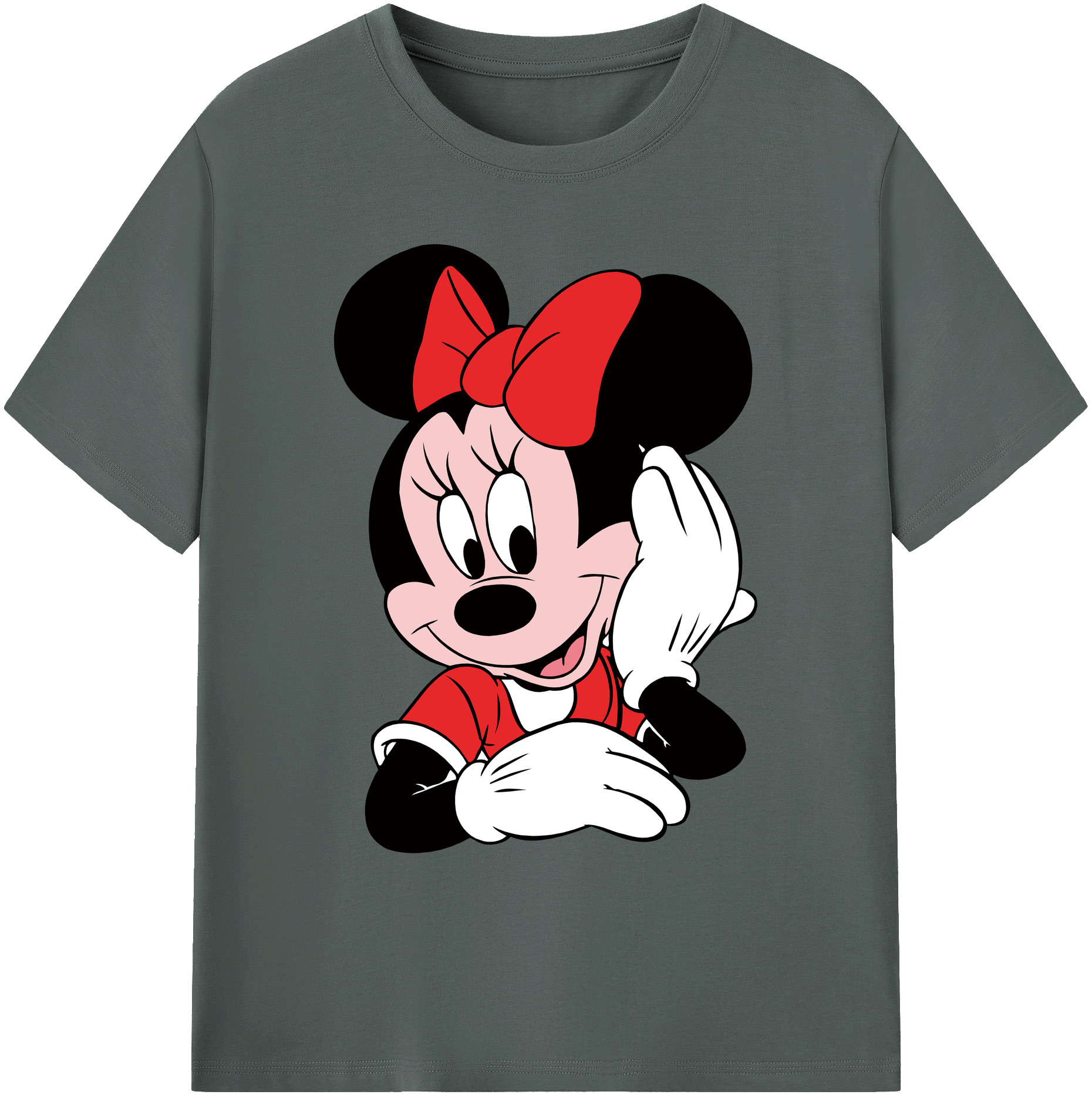 ミッキーマウス Mickey Mouse 綿100％ メンズ半袖Tシャツ｜肌触りやわらか＆通気性
